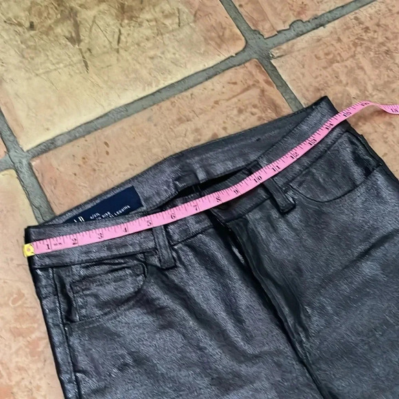 GAP Size 27 Long High Rise Universal Legging in Gunmetal Shimmer Sparkle - Picture 5 of 9